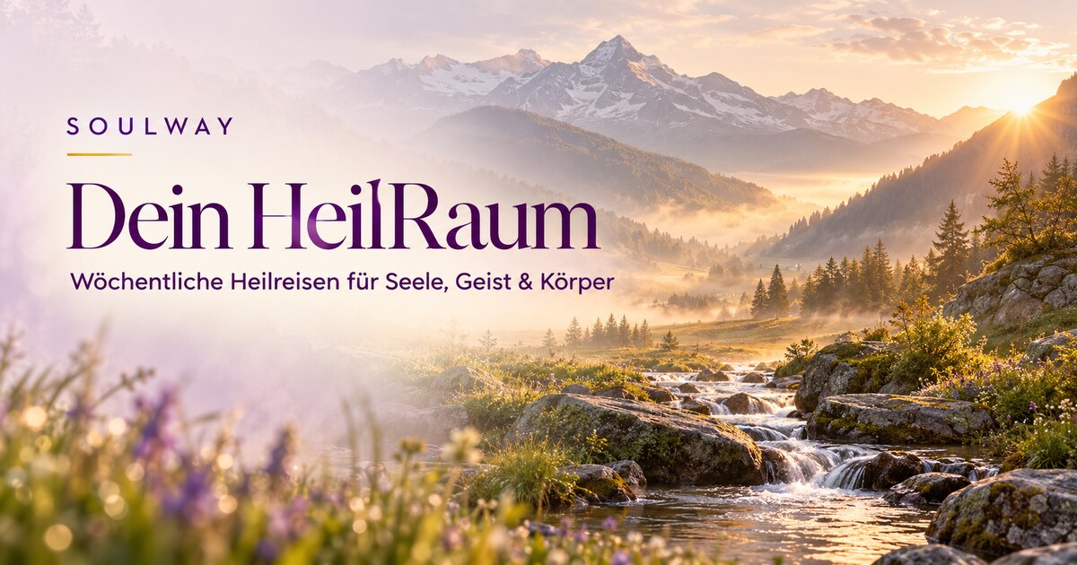 Dein HeilRaum – wöchentliche Heilreisen für Geist und Körper in der Soulway Academy
